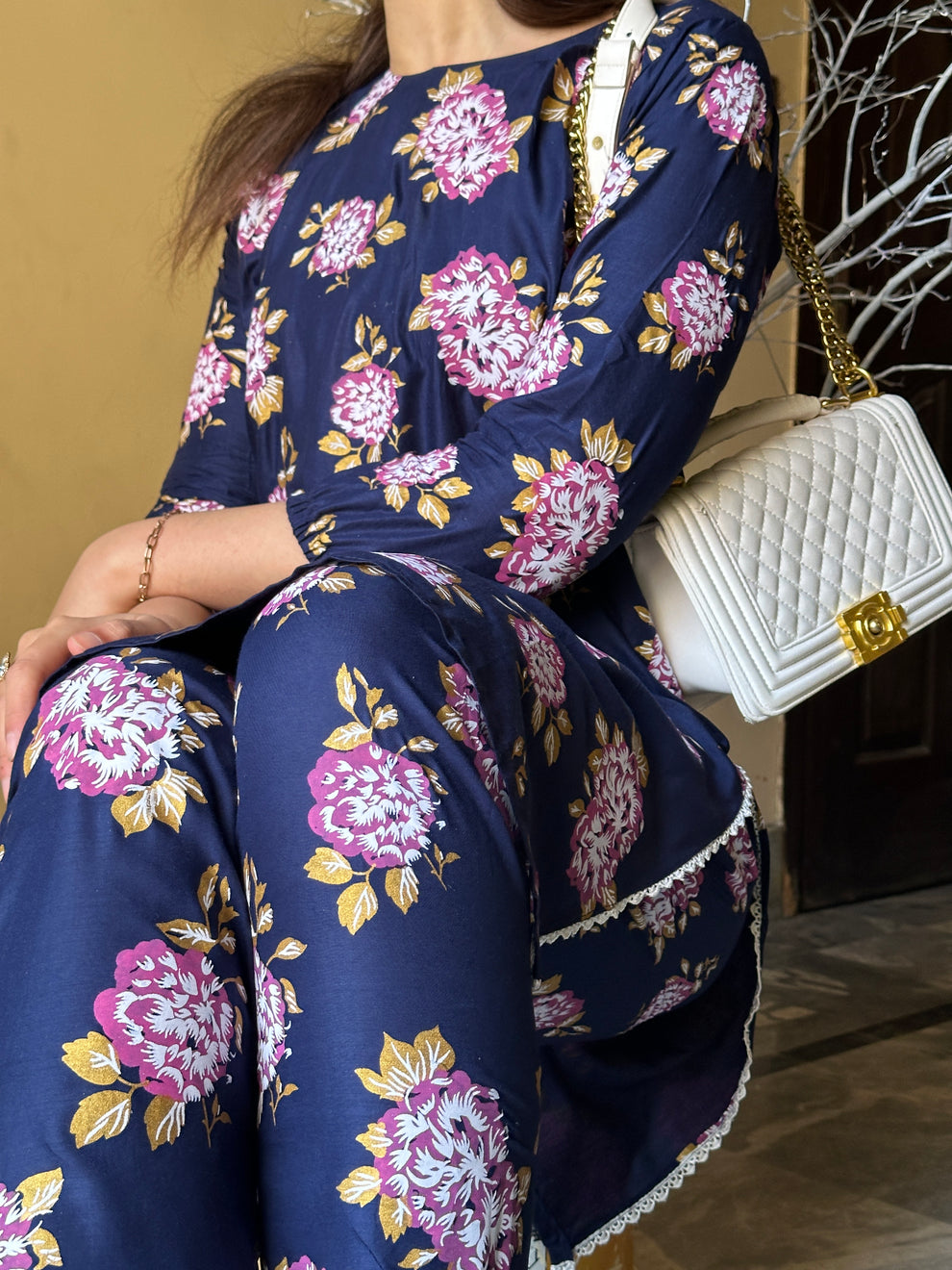 Gulaab Flower Print 2pcs