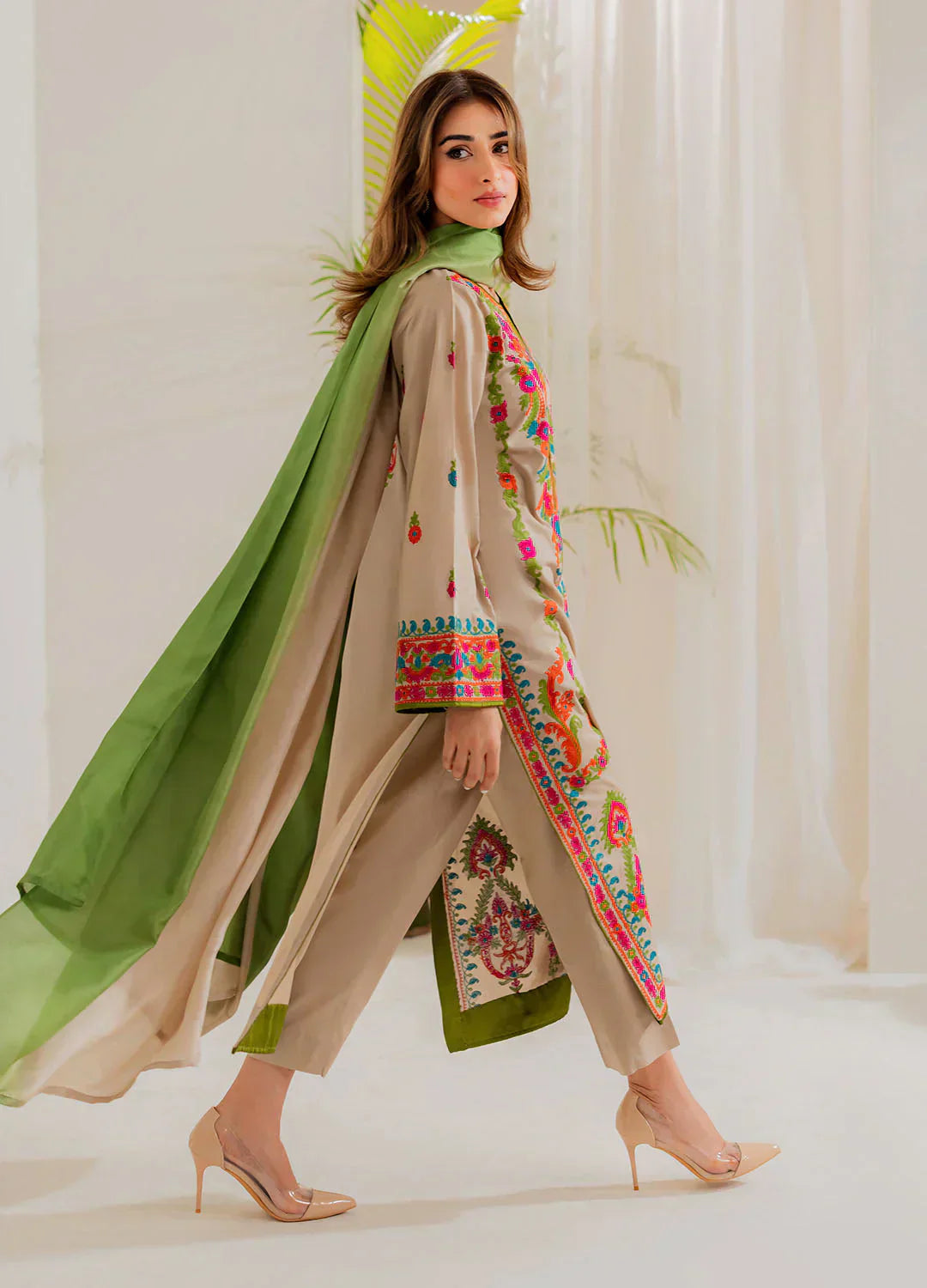 Multi Beige 3Pc