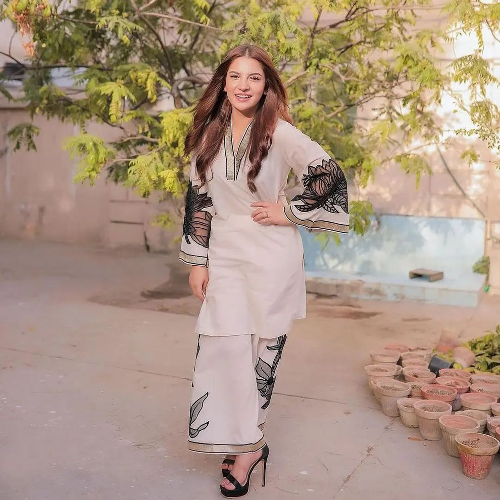 Embroidery Co-Ords 2-Piece Set
